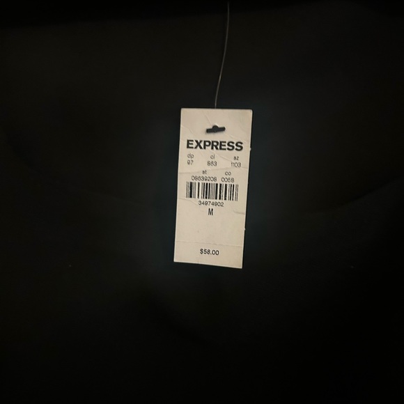 Black top size medium from Express nwt - Picture 3 of 3